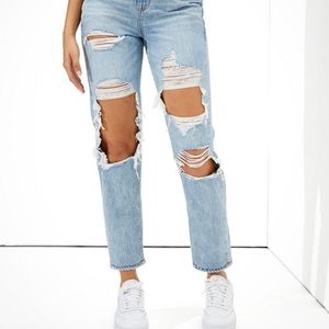 AE Destroyed Mom Jean